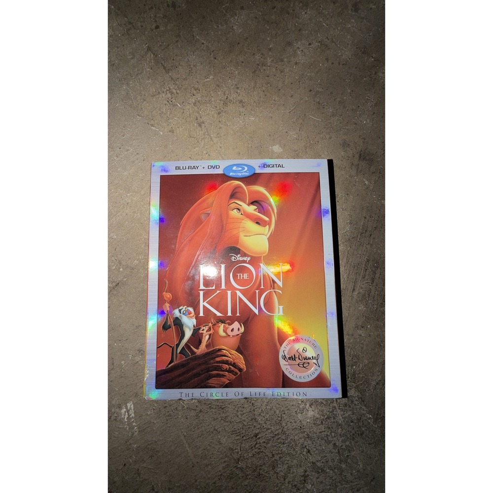 Disney The Lion King Blu-ray DVD Digital Circle of Life Signature Edition NEW